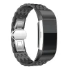 Accessori Canda di guardia per Fitbit Charge 2/3/4/5 Bracciale metallica Forma metallica in metallo 18 mm cinturino da polso in lega di zinco per Fitbit Charge 5 4 3 2