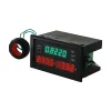 AC напряжение Ammeremeter Meter Power Factor Tester Цифровой показатель показатель энергии wattmeter Сброс DL69-2047