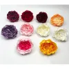 Cabeza de 10*7.5 cm / 9 piezas Nuevo talla de gran tamaño Flor artificial Peony Flower Head Romantic Valentine Day Regalo Diy Decoración del hogar de bodas