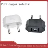 American China to Eure Europe Travel Power Adapter 2 pin us to Eu plugt