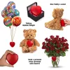 Accessoires Talking Heart Voice Recorder Boîte son pour les cadeaux et les jouets Boîte d'enregistrement vocale en forme de coeur pour jouets en peluche