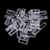 10pcs 14mm Bikini Clip Hook Snap Plástico Claspes de suprimentos de lingerie de cinta para costura