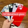 Designer Phone case For iPhone 14Plus 14 14Pro 14Promax battery glass housing replacement back cover big hole camera With Free Shipping