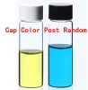 1 ml/2ml/3ml/5ml/10ml/15ml/20ml/30ml/40ml/50ml/60 ml di reagente di reagente di manomissione in vetro trasparente per fials Vials Plastic Cop coperchio Capibo