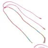 Łańcuchy go2boho naturalny łańcuch słodkowodnej perłowej ręcznie robione MTI kolorowe naszyjniki z koralikami dla kobiet dziewczęta surfer plaża 2024