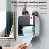 Boîtes à papier de toilette multifonction avec aromathérapie Smart Aromathérapie Boîte de tobelettes Boîte de carvins Rack de stockage étanche du papier imperméable 240410