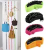 Crochets rails sur les sangles de porte Hangle 8 Sac à chapeau réglable Clace Coat Rack Organizer8071438