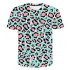 T-shirts Summer Sexy Leopard 3D Printed T-Shirt Streetwear Tees Men Women Fashion T Shirt Grunge Kids Boy Girl Y2k Short Sleeve Clothing 240410