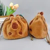 Storage Bags Cartoon Capybara Shoulder Bag Kawaii Messenger Cute Crossbody For Women Girls Anime Plush Handbag Birthday Gift