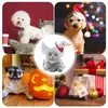 Odzież dla psa śmieszna pałka domowa hapel hehpear biały kaczka kształt kota na maskaradę urodziny Halloween imprezę motywową