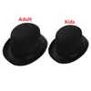 Crianças adultas Crianças Magician Hats Disqueirada Circus Ringmaster Cosplay Halloween Festume Party Birthday Carnival Top Hats Cap boné