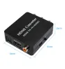 Converter HDMI to AV RCA Audio SPDIF Optical Toslink COAXIAL 1080p Converter For DVD PS3 With USB cable