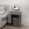 Mobile da letto in stile nordico tavolo da letto mobili hotel mobile in dormitorio armadio per piccolo appartamento sedia da tavolo da trucco