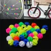 36 pezzi di plastica in plastica pellicola multicolore perle ranti per bambini decori per biciclette jy06 21 dropshipping
