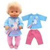 38 cm nenuco人形の服Ropa y su hermanita Toys wear baby lofwear shirdパンツ