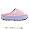 Designer  Sandals Famous Designer Women Men Luxury Slide Flats Thick Bottom Flip Flops【code ：L】Embroidered Printed Jelly Rubber Leather Slippers