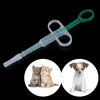 Transparent chien chat pilule pilule de compagnie médicamenteuse injecteur / outil d'alimentation de seringue Supplies animales