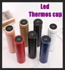 DHL Water Bottle Kettle Thermo Cup With LCD Touch Screen Gift Cup Smart Mug Temperature Display Vacuum Stainless Steel6256366