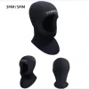 Nieuwe duik wetsuit kap 3 mm/5 mm neopreen duik met schouder snorkeluitrusting hoed cap winter zwem warm speervissen dropship