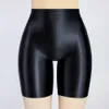 2022 Women Pants Oily Shiny Luster Tights Form-fitting Opaque Sexy High Waist Capris Glossy Super Smoothy Skinny Leggings