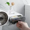 バスルーム用ポータブルトイレットペーパーホルダー防水トイレットペーパーホルダー壁取り付けティッシュボックスWCバスルームアクセサリー