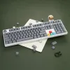 Accessoires GMK Dualshot Keycaps personnalisés 129KEY / SET PBT SUBLIMATION MÉCANIQUE PROFIL CEERRY POUR MX SWITCH 64/84/960 DISPOSITION