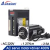 AUBALASTI 400W AC SERVO MOORT KITS 60ST-M01330 1.27N.M 220V 3000RPM MATTRAL PRUMER