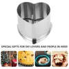 Dinnerware Sets Rice Ball Mold Rings DIY Baking Gadgets Steel Sushi Metal Stainless Making Mould Child Maker