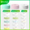 Printers PeriPage Mini Label Printer L1 Pink Wireless Bluetooth Colorful Transparent Sticky Tape Label Maker Machine Special Paper Cutter