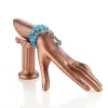 Hars vrouwelijk mannequin dummy handmodel voor ring sieraden display 4 kleuren