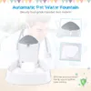 ELSPET Cat Fountain 1.5L/3L Drinking Automatic Pet Water Bowl LED Lighting Dispenser Dog Cat Health Caring Water Feeder