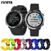 FIFATA Silicone Band Strap 20mm Bracelet For Garmin Vivoactive 3 / Music / Forerunner 245 245M 645 / Venu Smart Watch Wristband