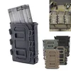 Pouche tactique de magazine rapide pour M4 5.56 / 7.62 / 9 mm Boîte rapide Soft Shell Mag TPR Holster Case Hunting Paintball Gearball