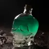 1pcs Crystal Skull Head Shot Glass Party Transparent Champagne Cocktails Whisky Whisky Decanter Wine Bottware Drinkware Bar Bar