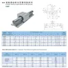 1PC SBR12 12 mm Longueur de rail linéaire 100 200 300 400 500 600 700 800 mm SBR12-L-800 mm Guide linéaire CNC Router 3D Guide de pièce d'impression
