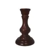 Wooden Vintage Candlestick Holder Classic Handmade Craft Candlesticks Candle Holder Home Wedding Party Table Decoration