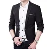 Höstkläder män passar jackan casaco terno masculino blazer cardigan jaqueta bröllop kostymer jackor170t