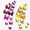 10 -stcs kunstmatige vlinder Liminous koelkastmagneet voor thuis kerstbruiddecoratie