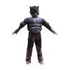 Kids Halloween Cosplay Costume Wolf Suits School School Performance Ubranie Props Muscle Wilkofl Black Kids Prezenty