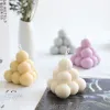 Géométrie magique Bougie en silicone moule diy triangle boule nuds bougie fabrication de savon résine cadeau de moule à la maison.