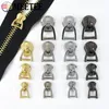 20pcs Meeeee D Ring 3#5#8#10#Sliders con cerniera per zipper metallica zip zips kit di riparazione di abiti per la testa accessori per cucire fai -da -te accessori