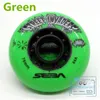 4 pcs/lot 85A 90A Street Invaders Slalom FSK Inline Skate Wheels for SEBA HV, Yellow Green Blue Red Black White 80mm 76mm 72mm