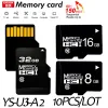 Karty szybkie Karty pamięci 128 GB Micro SD Karta 32 GB pamięci TF karta flash hurtowa mini SD karta 64G dla telefonu Druron aparatu komputerowego