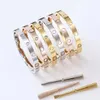 New Designer Bracelet Luxury Jewelry Bracelet Titanium Steel 18k Gold Plated Women's Bracelet Fashion Men's Bracelet Classic Bracelet