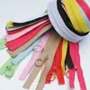 60cm Resin Zipper Candy Colors Plastic Zip Round Ring Zipper Slider For DIY Sewing Bag Garment Accessories P152