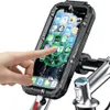 Водонепроницаемое мотоциклетное держатель телефона Moto Bike Grinkbar Mount Mount для 4,7-6,8-дюймового мобильного телефона с сенсорным экраном