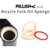 2pcs Mountain Bike Bicycle Front Fork Oil Sponge Dust Oil Absorb Sealed Foam Ring 32mm/34mm/35mm/36mm Cycling Accessories