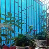 Novo 8pin 90% sombreamento Blue Sun Shade líquido anti-UV HDPE Sun Sails Garden Gazebos Gazebos Sunshade líquido Balcony Screen Plants Tampa