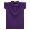 Polos da uomo Summer Polo Shirts Men Plus Times 6xl Cotton Shirt Mash Color Tops Big Big Big