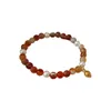 Flower, Jade, Shell, Pearl String, Elastic Bracelet, Sweet and Fashionable Temperament, New Versatile Bracelet